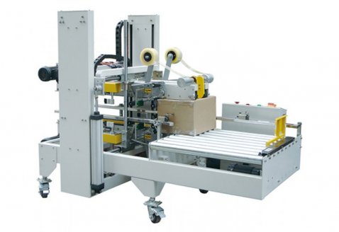 Radom sizes automatic carton edge corner sealing machine FXJ-P5050E