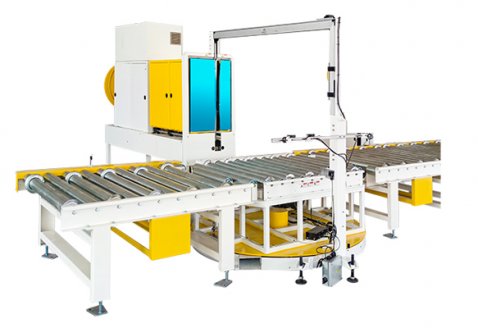 MH-105B vertical Automatic Pallet strapping machine